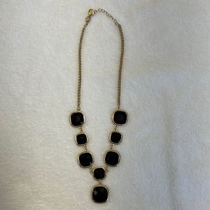 Beautiful black and gold necklace